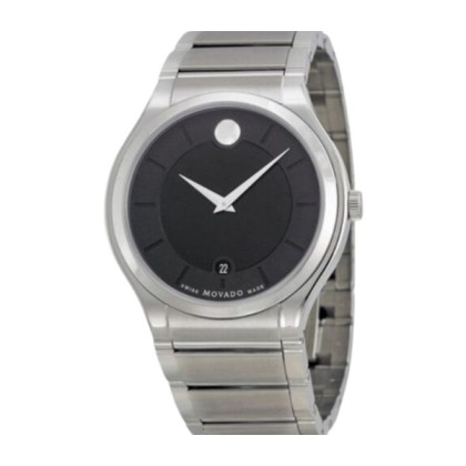 Movado MW-0606478 Black Dial Stainless Steel Men Watch